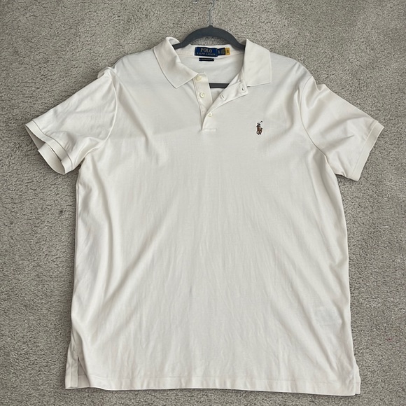 Polo Ralph Lauren Custom Slim Fit XL Light Cream - Picture 1 of 2
